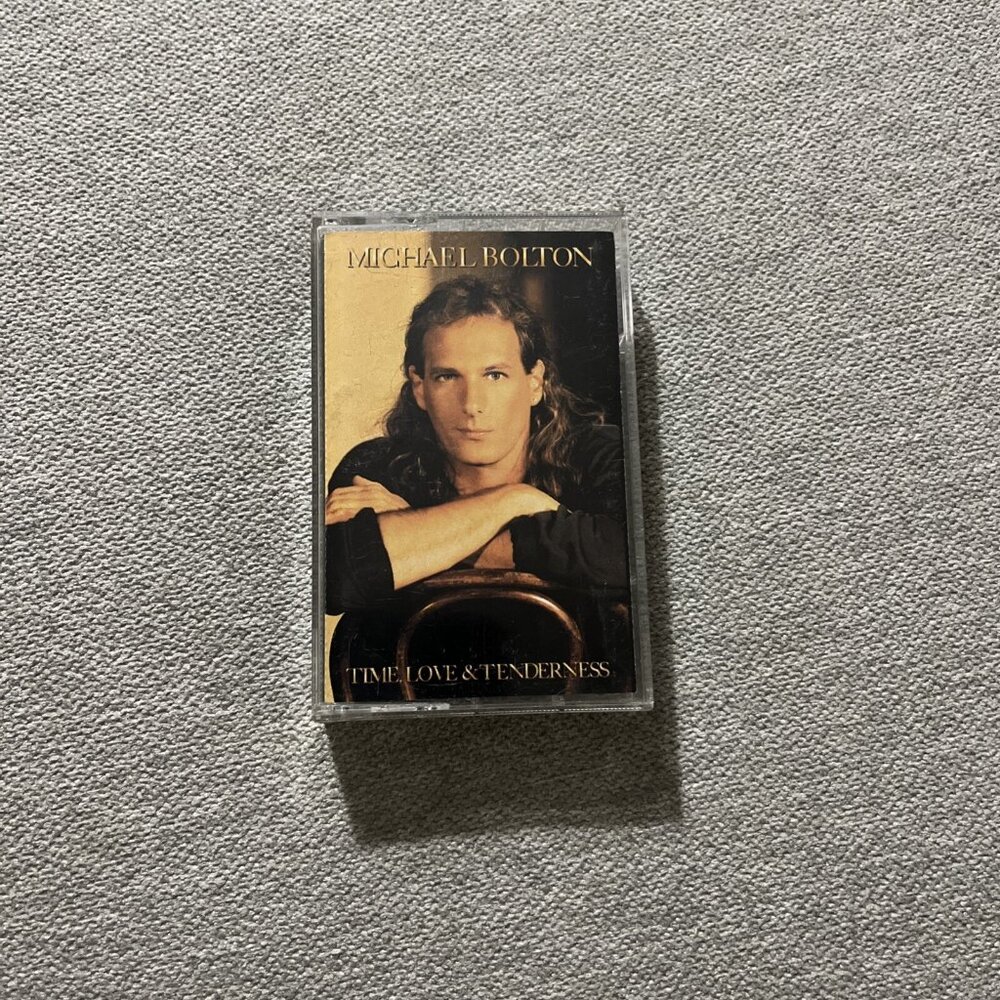 Vintage Michael Bolton Time Love & Tenderness Cassette